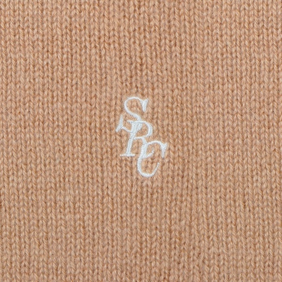 SPORTY & RICH - 2 Piece 100% Cashmere Tracksuit in Camel - MSRP - $675 BNWT - Picture 6 of 9